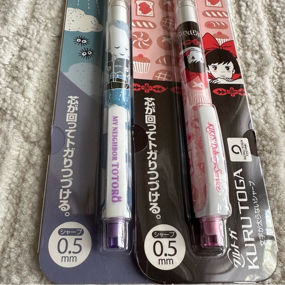 New! Studio Ghibli pencil x2 - Picture 2 of 5